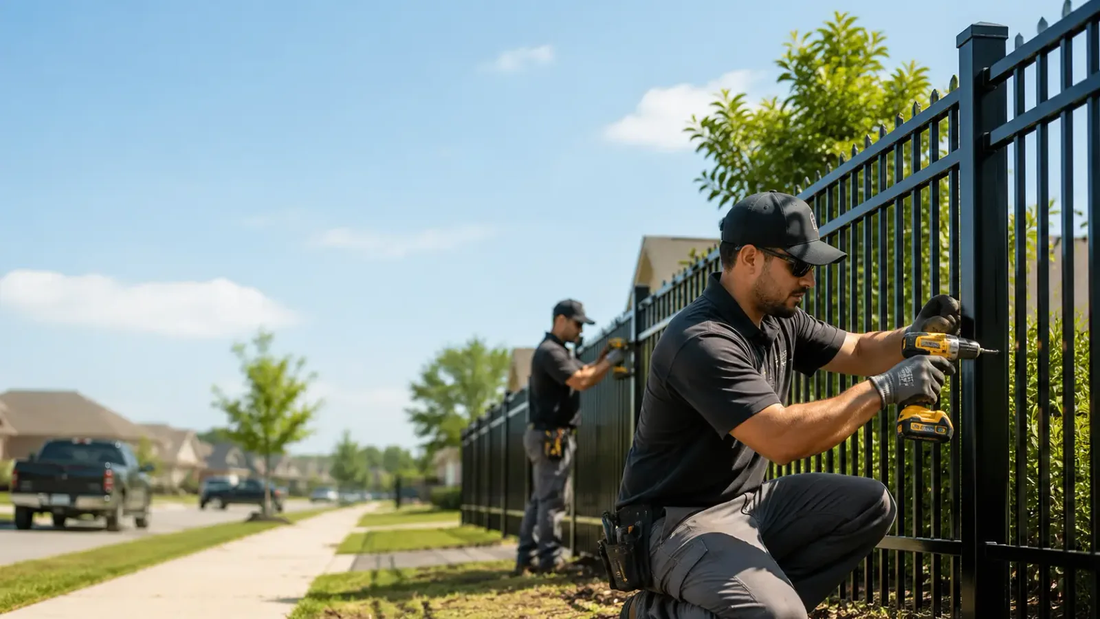 Metal Fence Installation in Kinney, MN